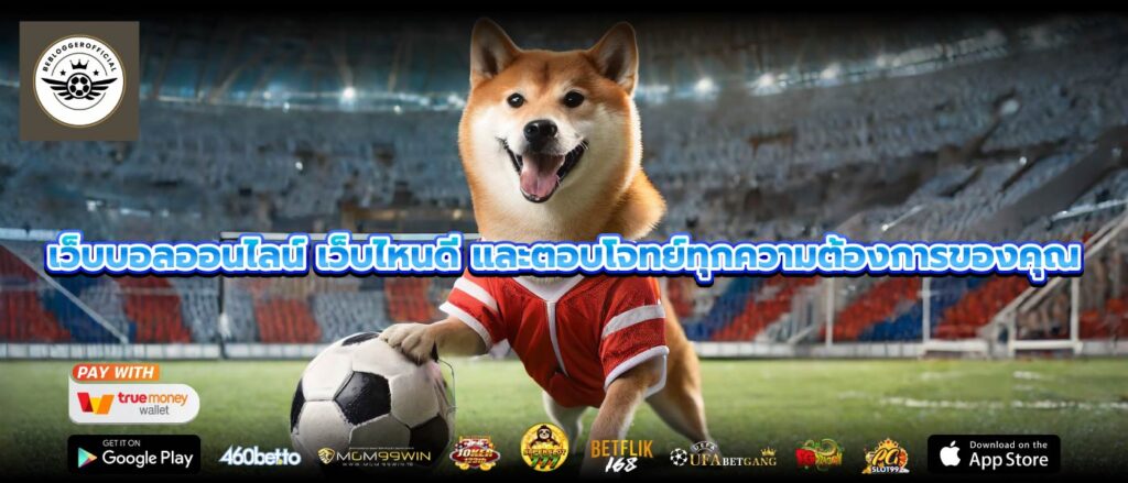 เว็บบอลออนไลน์ เว็บไหนดี และตอบโจทย์ทุกความต้องการของคุณ